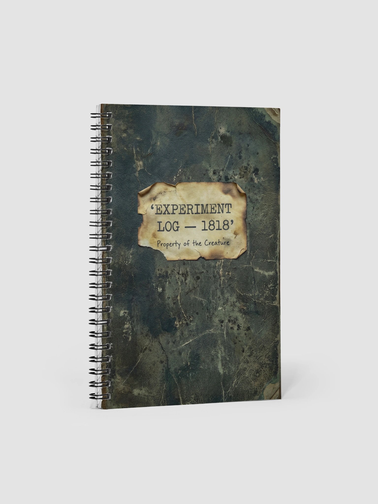 Experiment Log 1818 – Vintage Lab Notebook product image (1)