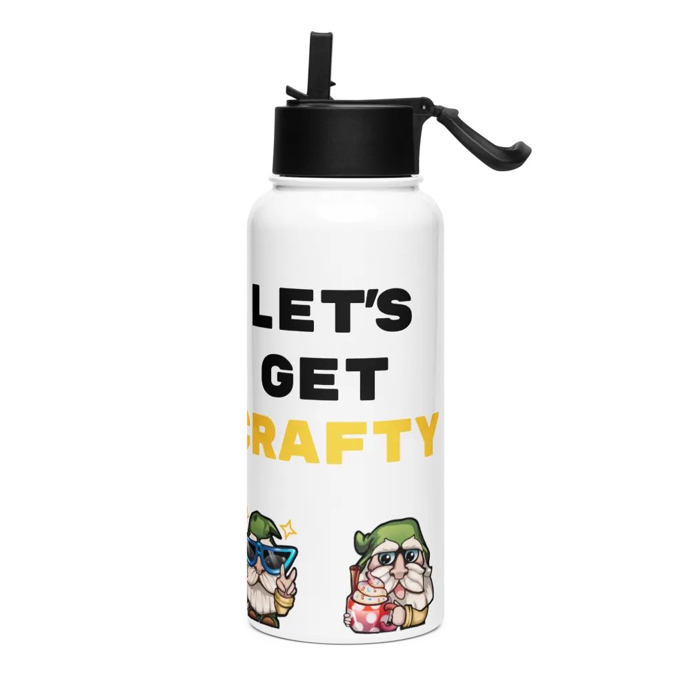 Let's Get Crafty Beverage Bottle product image (3)