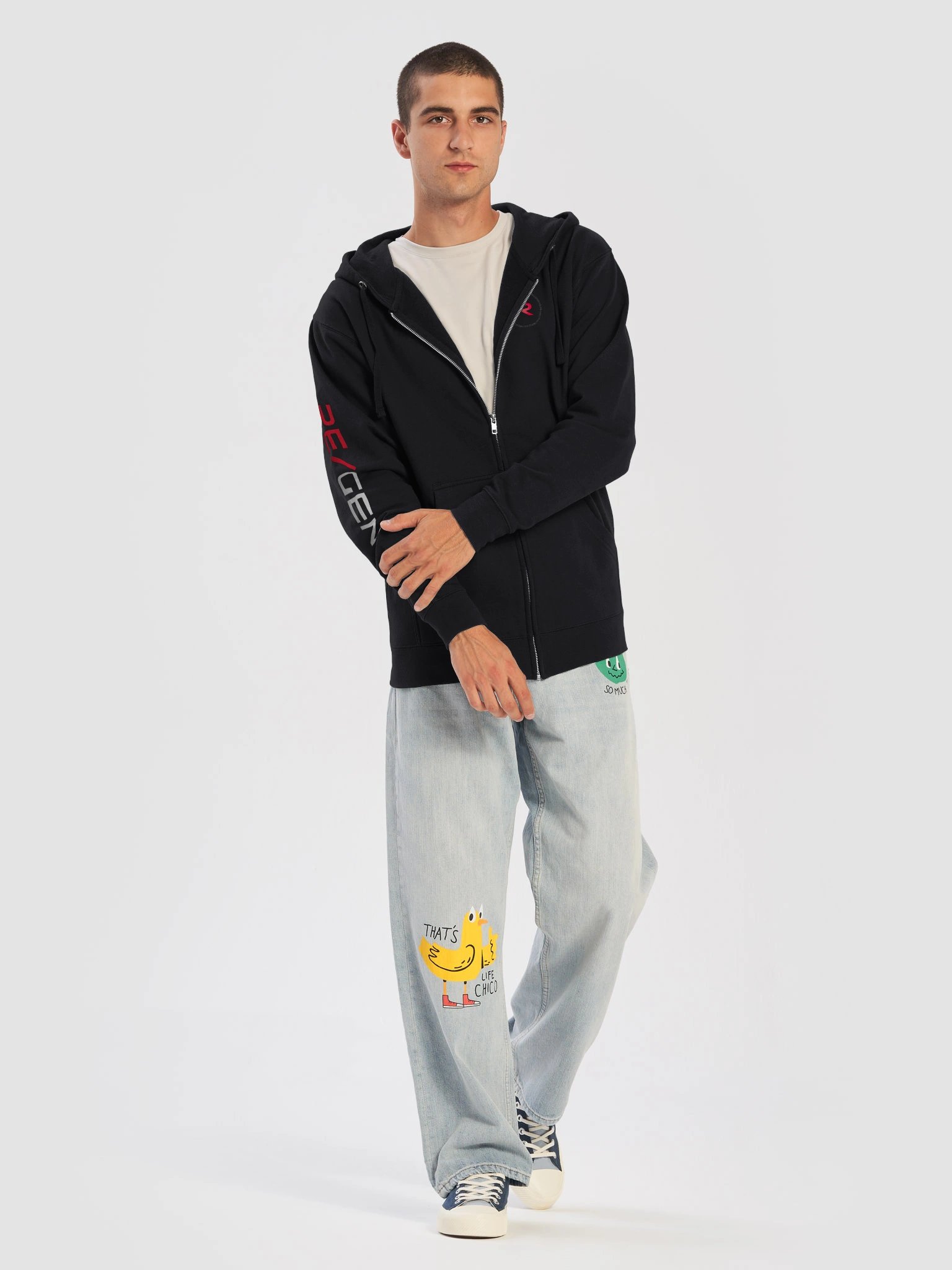 Zipper hoodie product image (7)