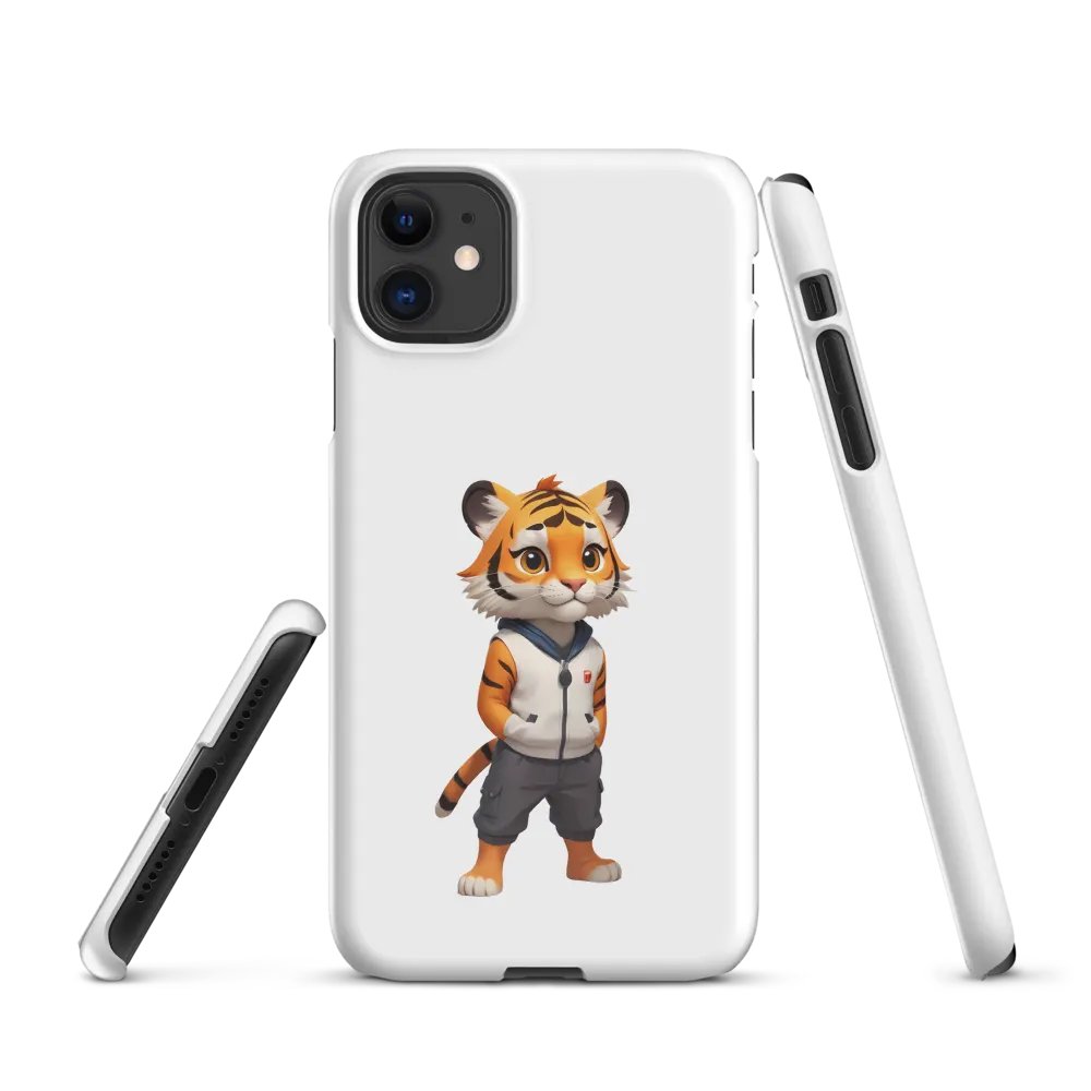 Cute Tiger Snap Case for iPhone product image (1)