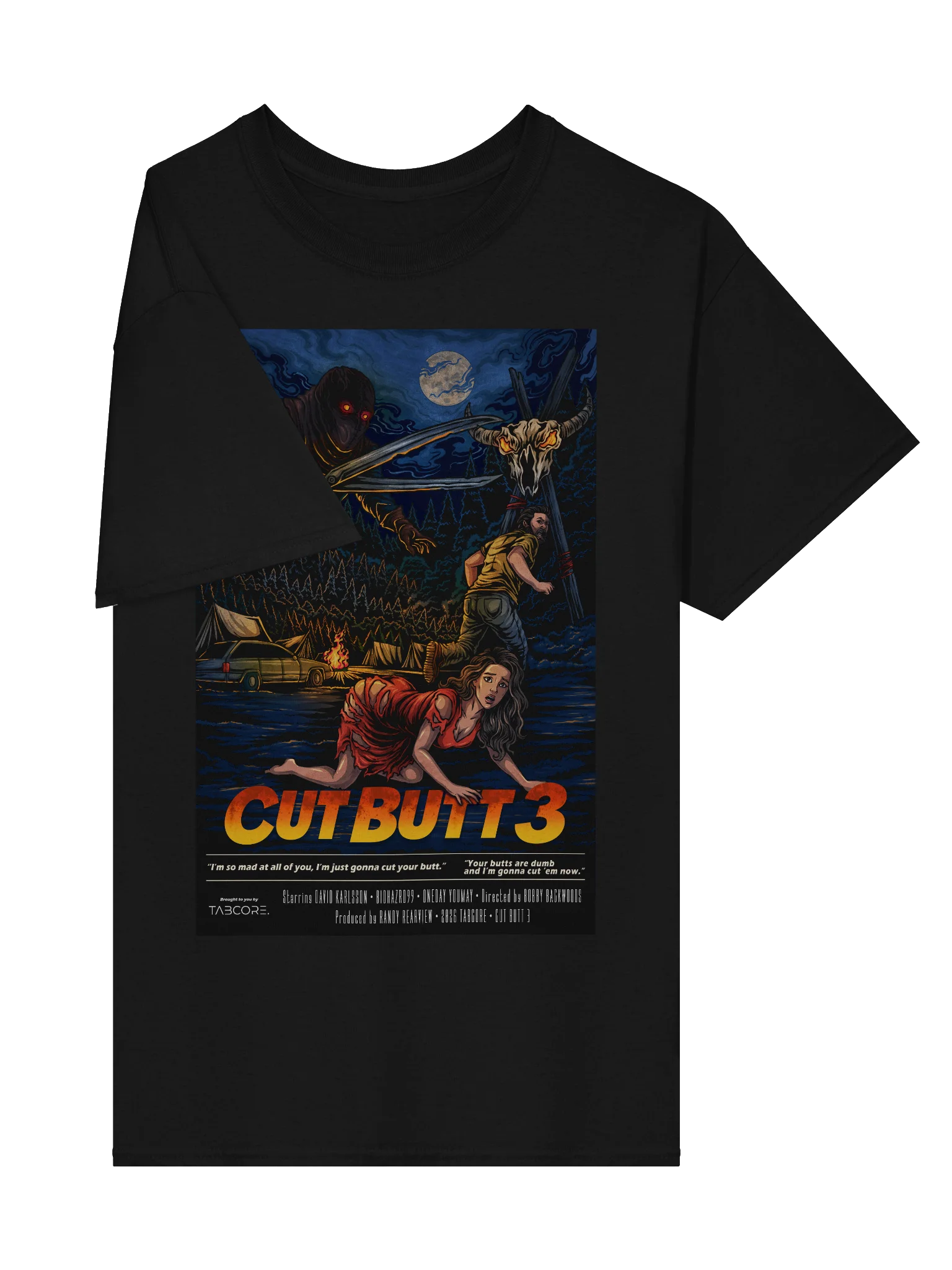 Cut Butt 3 - Movie Poster - T-shirt product image (7)