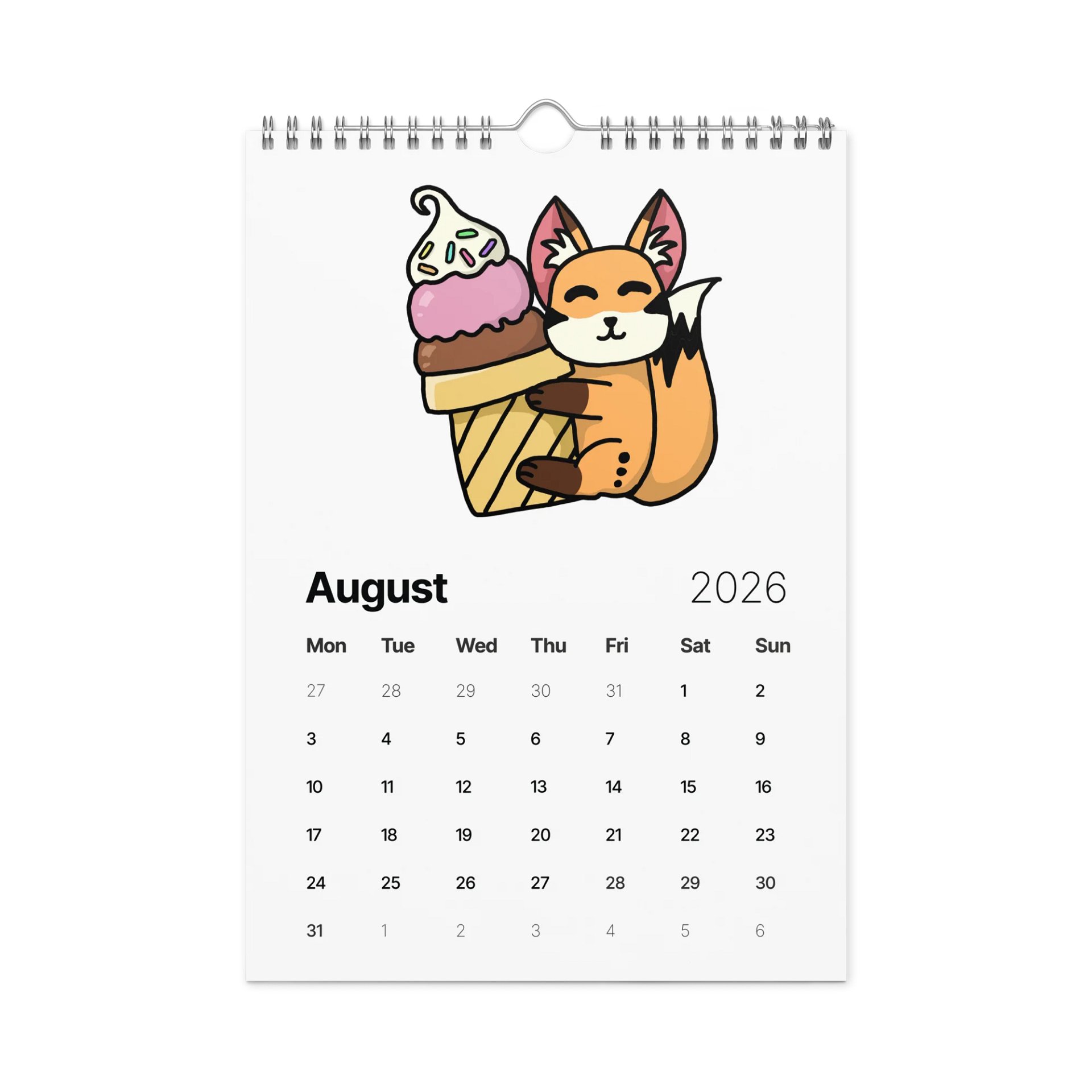 2026 Calendar product image (3)
