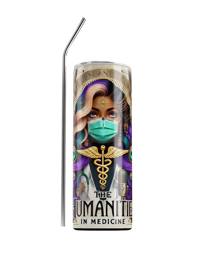 Humanities In Medicine Physician Peacock Muse Art Stainless Steel Tumbler product image (1)