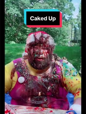 I got absolutely annihilated by my entire community… #waterballoons #fatboy #santa #sendhelplol 