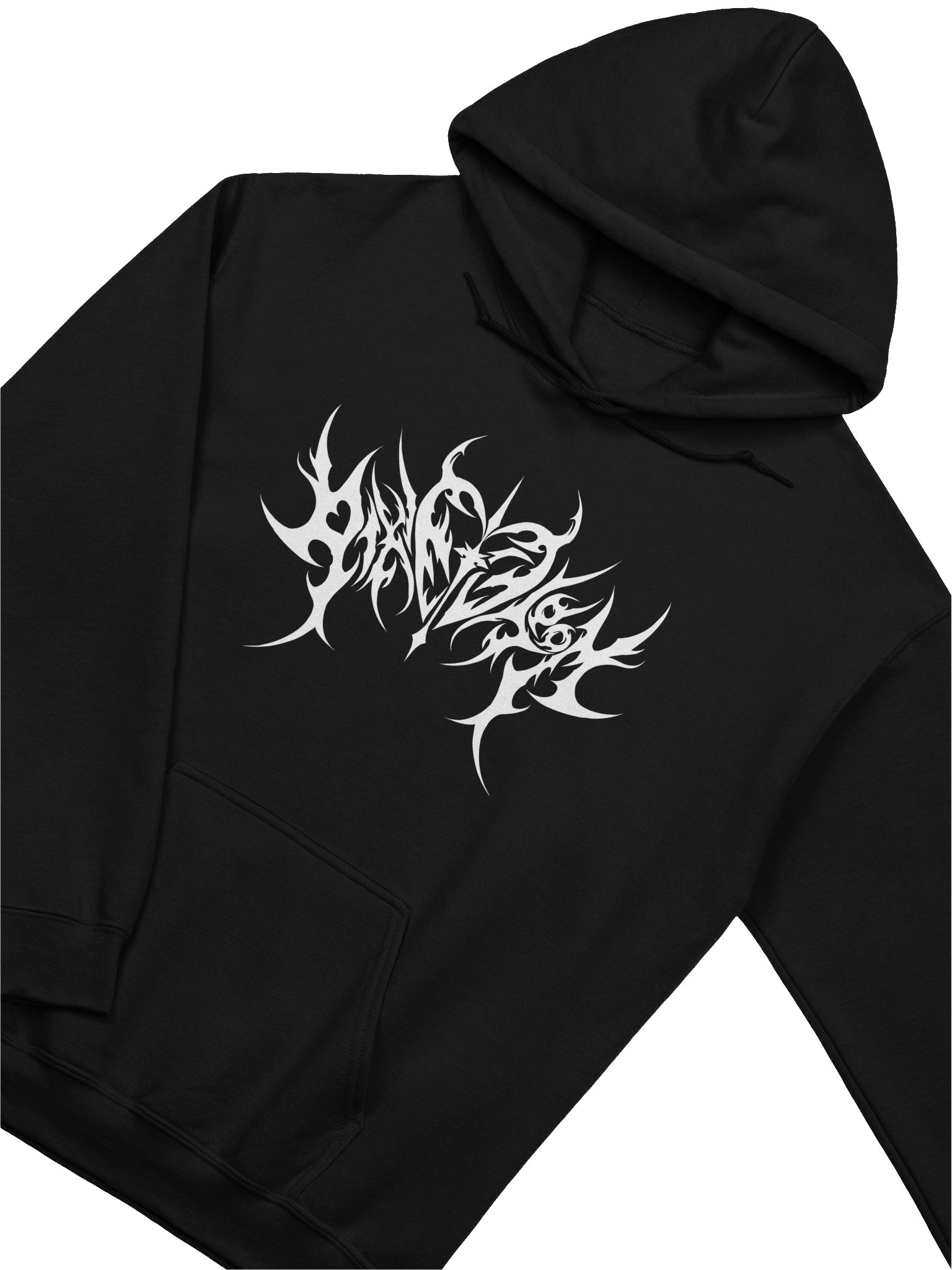 PixieGloom Monochrome Metal Double Print Hoodie product image (3)