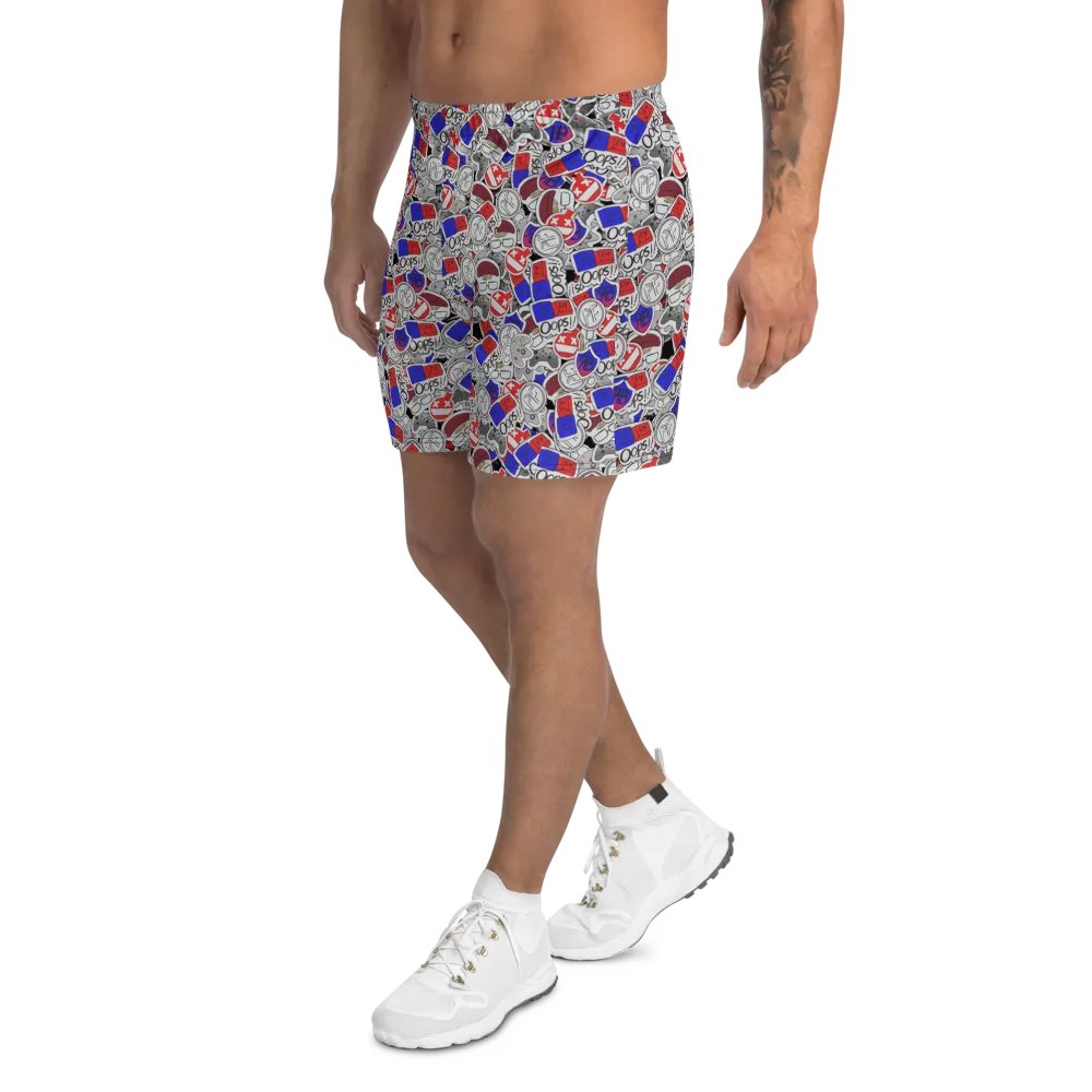 Sticker-Bomb Athletic Shorts product image (9)