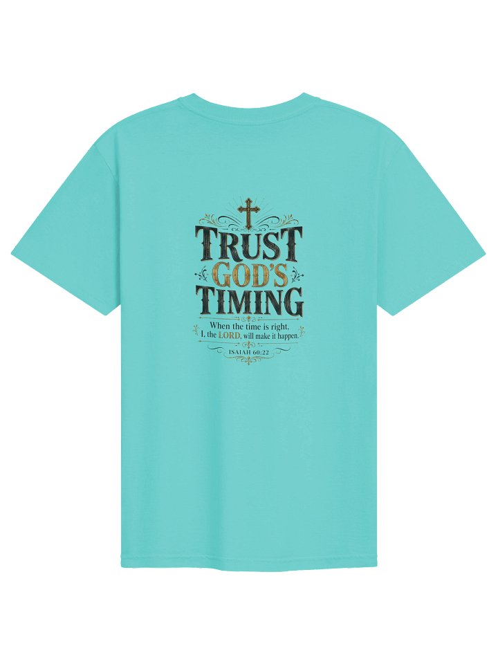Minimal Cross Black Tee product image (2)