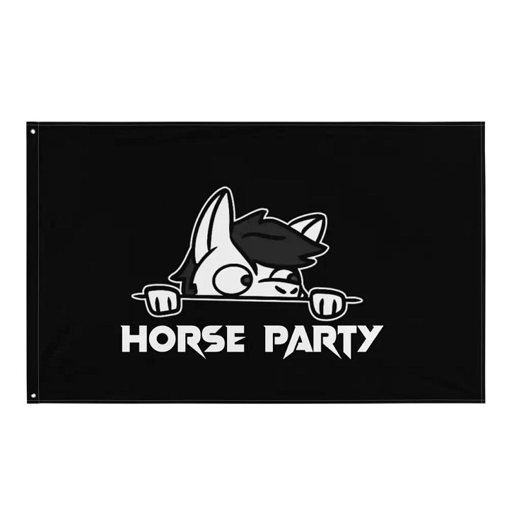 Official Horse Party EDM Festival Flag product image (1)