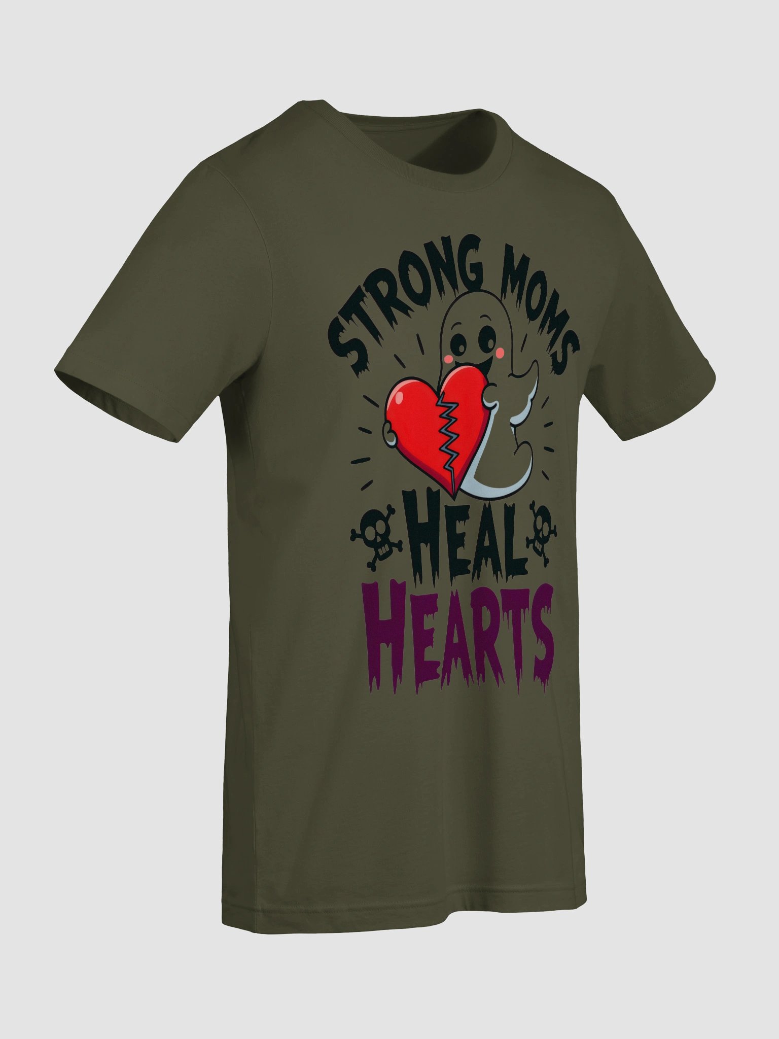 Halloween, Healing Hearts Strong Moms T-Shirt product image (33)