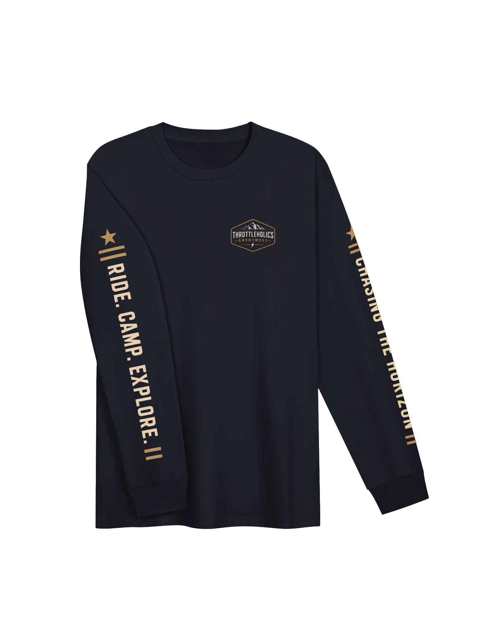 RIDE. CAMP. EXPLORE. Long Sleeve Tee product image (3)
