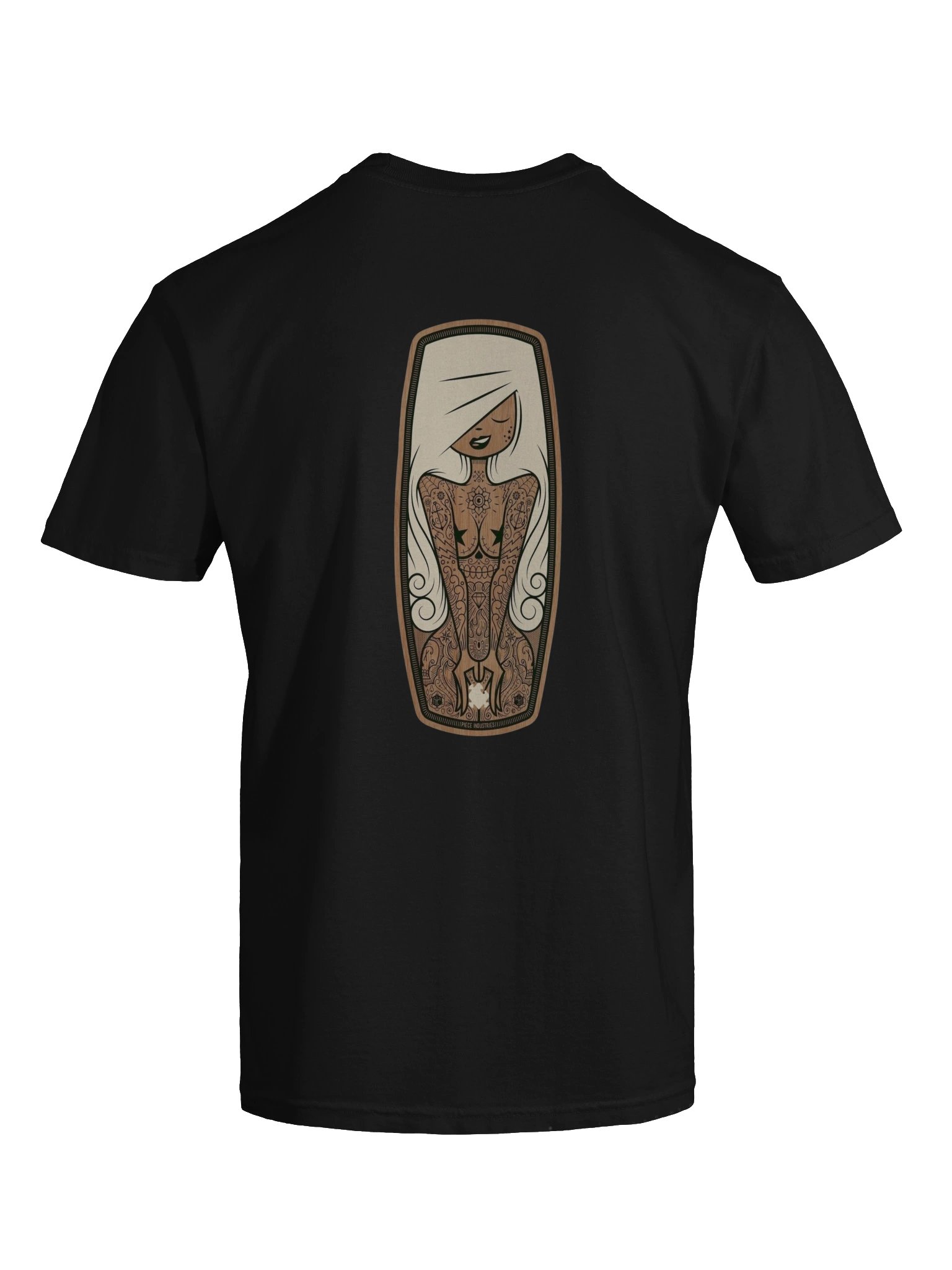 Rose and Woman Graphic Tee – Artistic Streetwear T-Shirt product image (43)