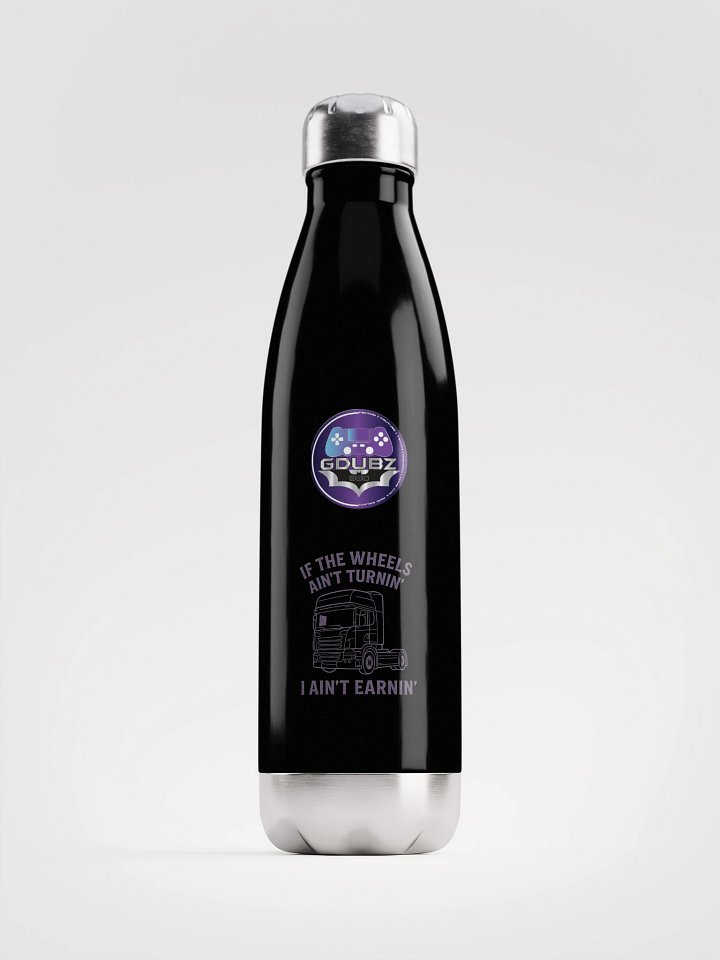 Gdubz360streams Water Bottle - Black product image (1)
