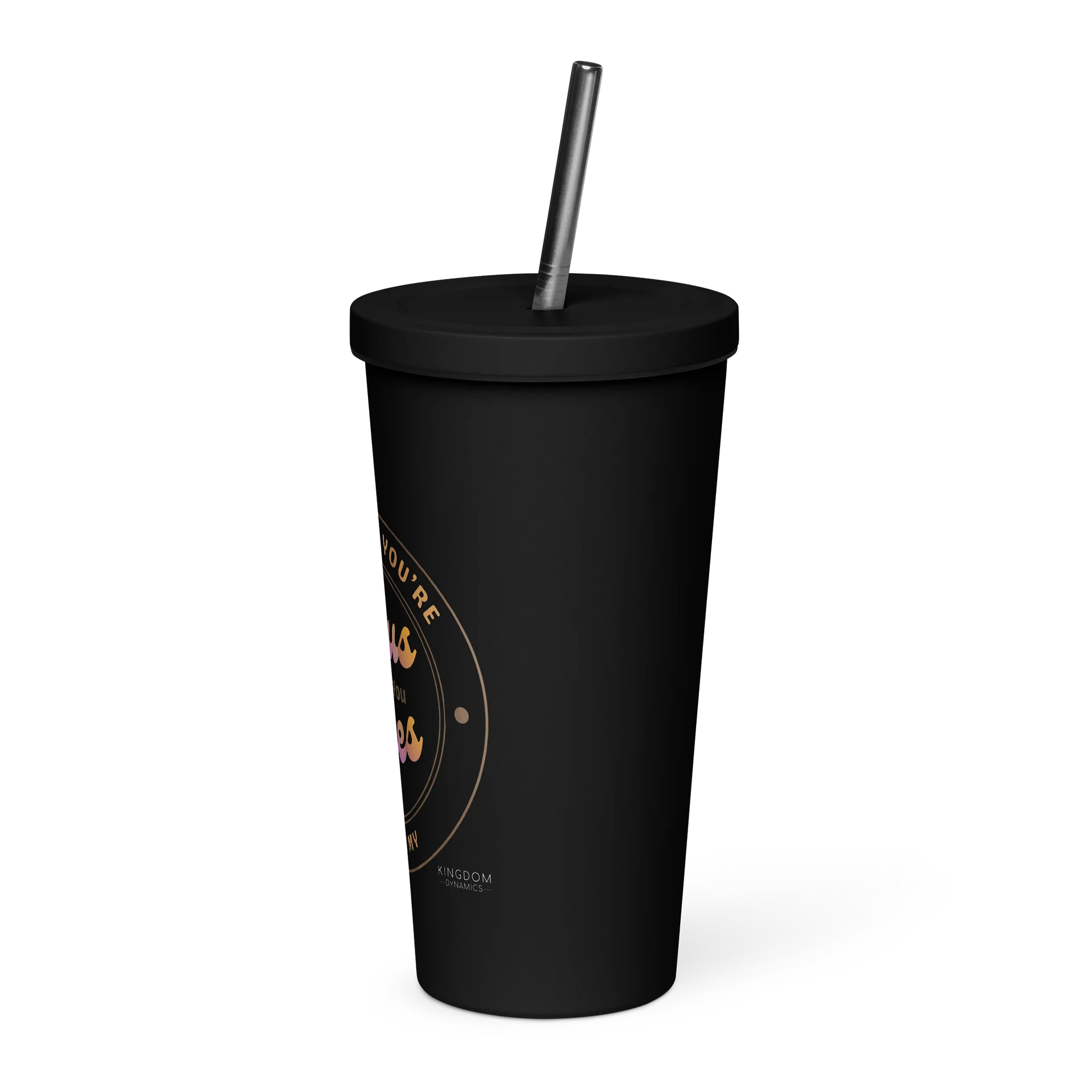 Jesus Vibes Travel Tumbler - Black product image (3)