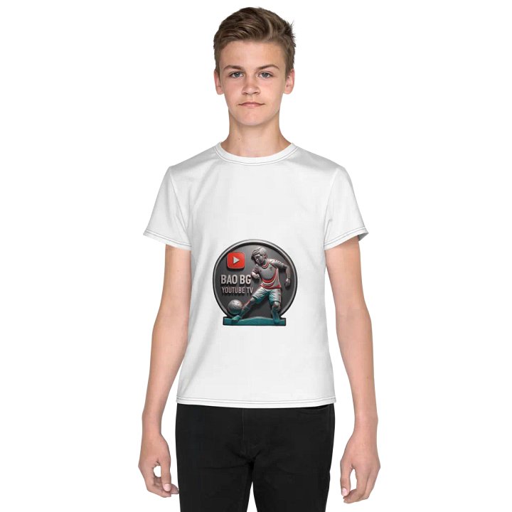 Embossed Soccer Youth T-Shirt product image (1)