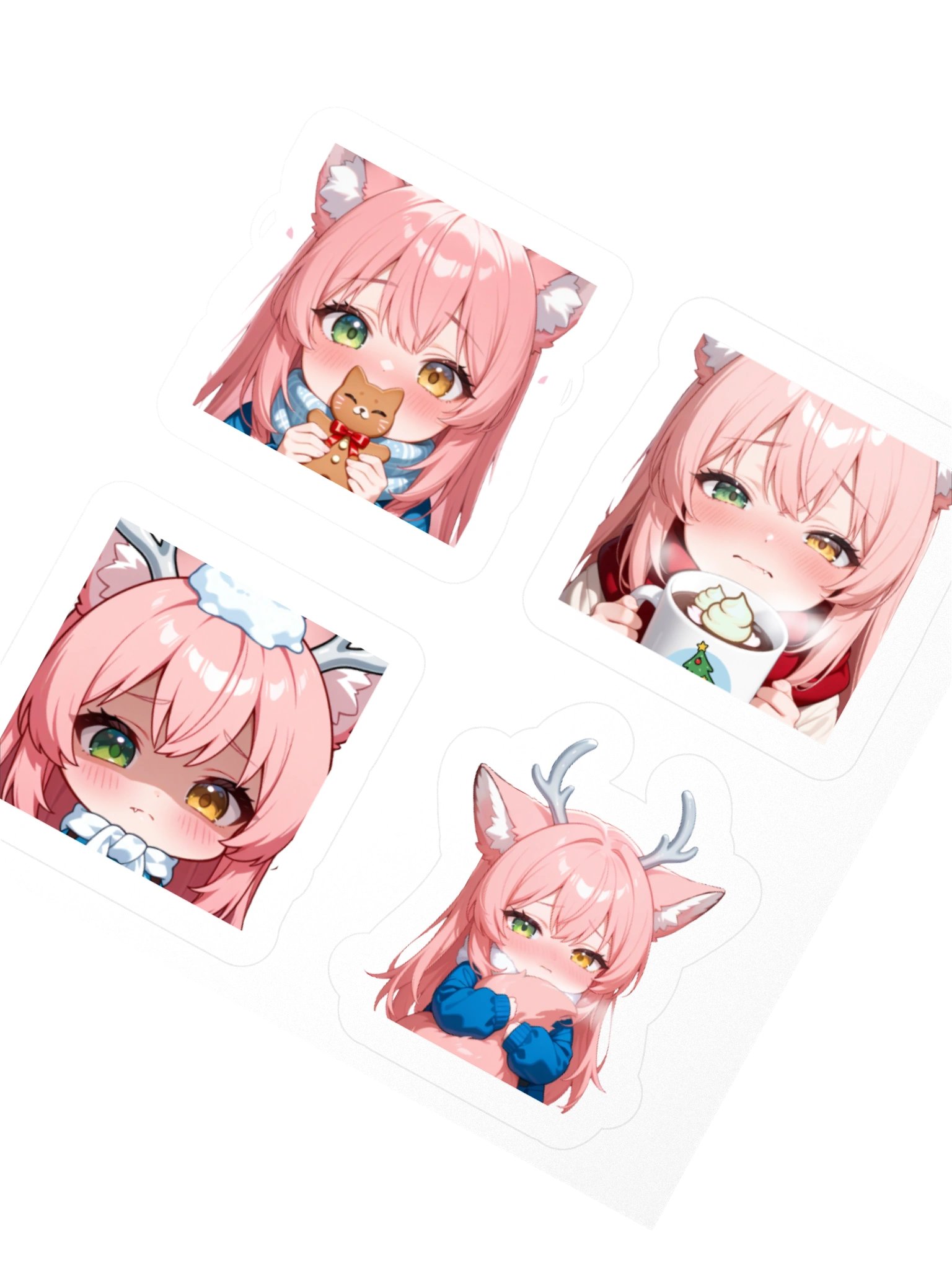 Cozy Winter Fox Sticker Pack product image (2)