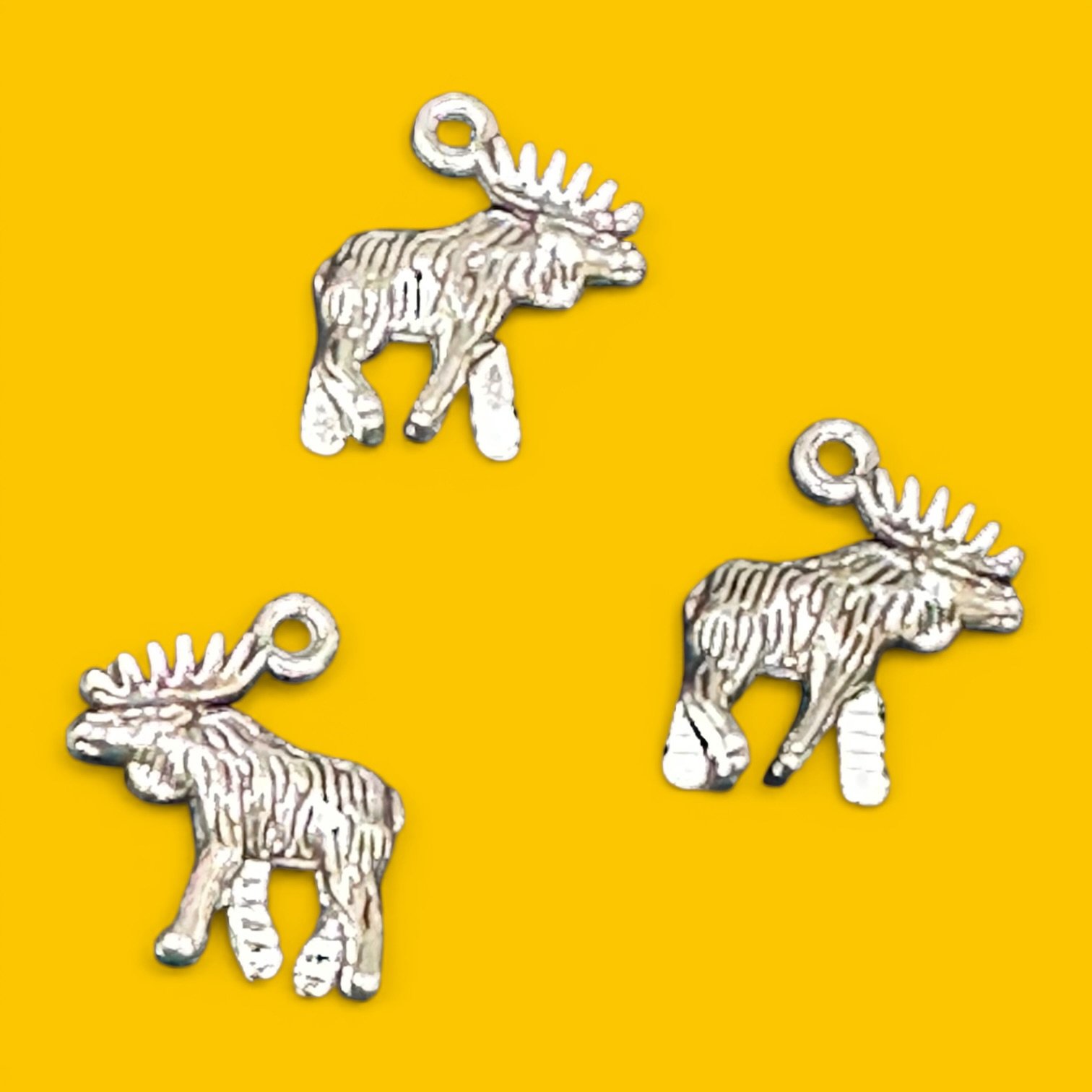 Moose Silver Whinny Winners Braid and Bridle Charms for Horses | Little Shop of Ponies product image (1)