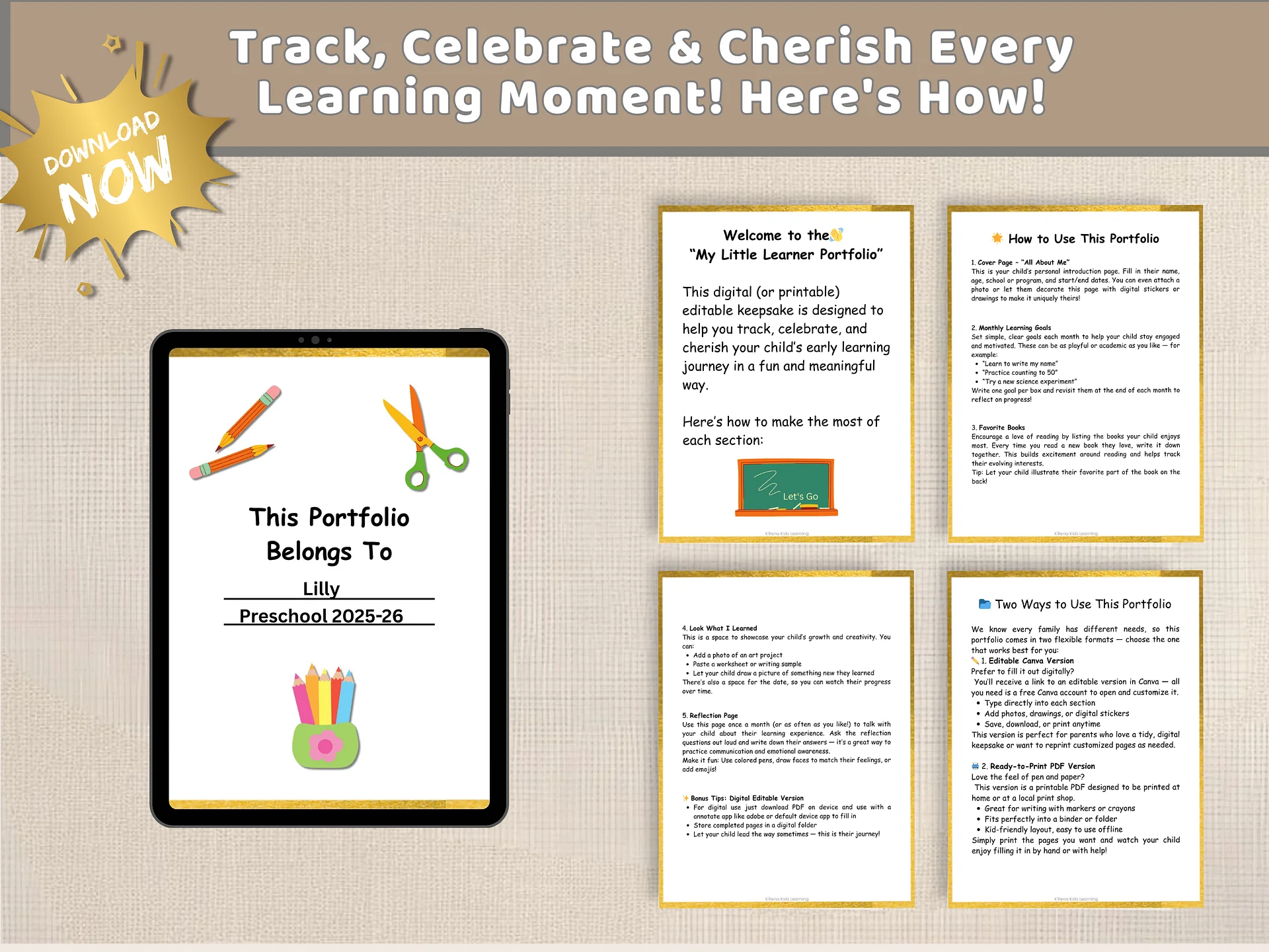 My Little Learner Portfolio product image (5)