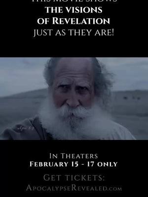 The visión of Revelation Just as they are  tickets: www.apocalypserevealed.com  #jesus #bible #profecy #usa #rt 