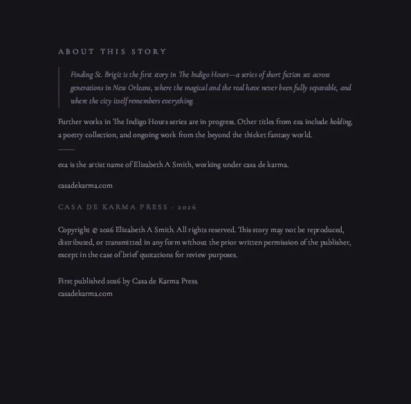 Finding St. Brigit — The Indigo Hours Vol. I product image (3)