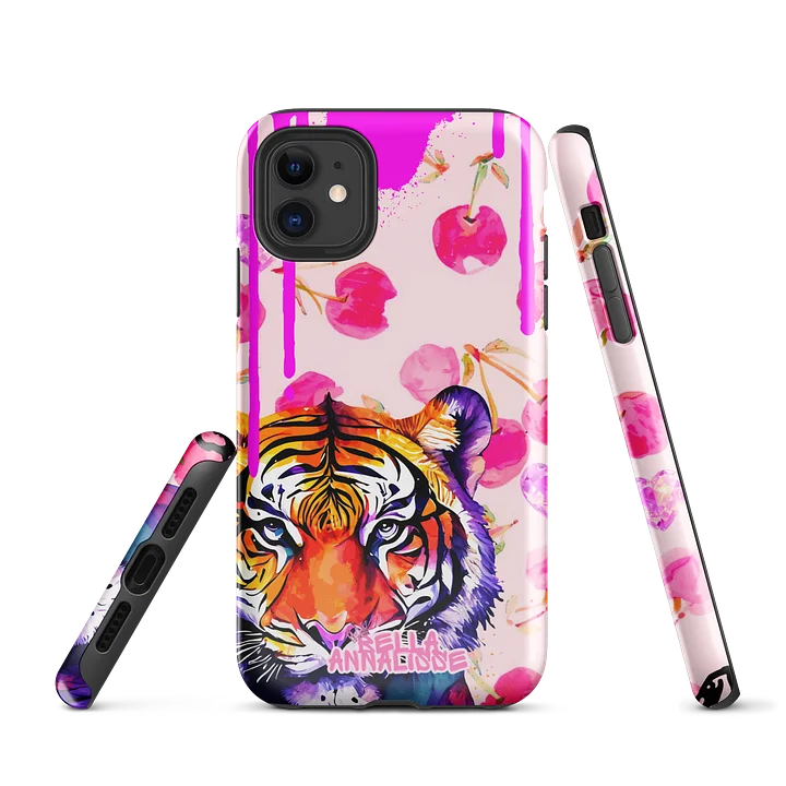 Vibrant Tiger Abstract iPhone® Tough Case product image (1)