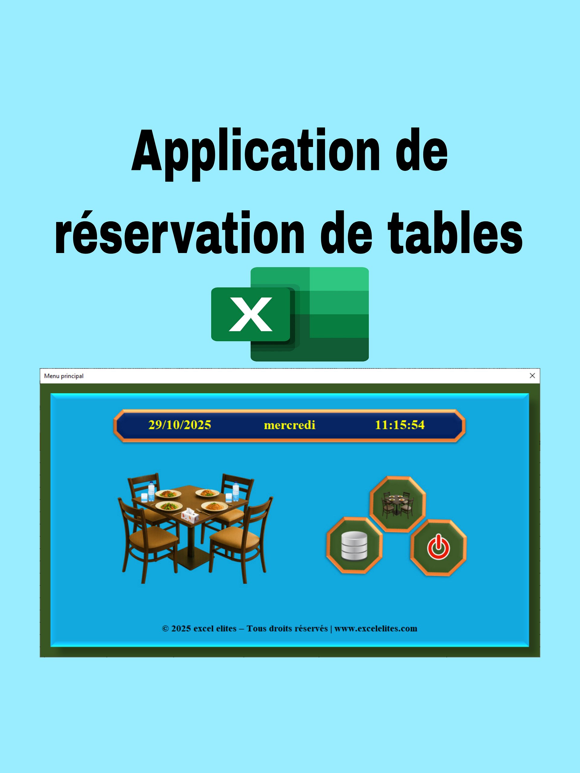 Application de Réservation de Tables product image (1)