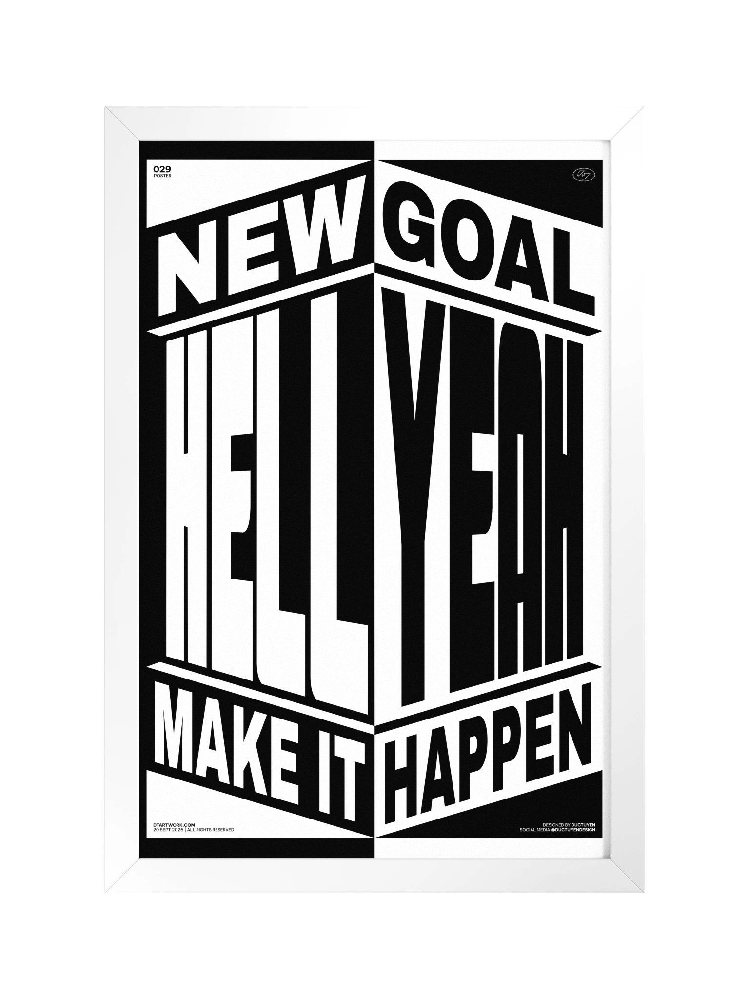 "HELL YEAH" Framed Poster product image (93)