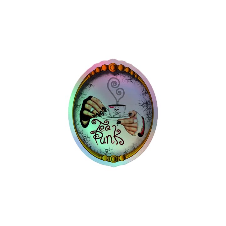 Tea Punk Holo Sticker product image (1)