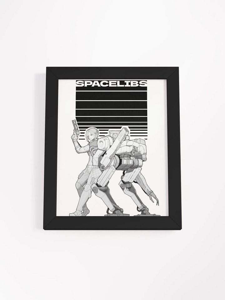 SpaceLibs Fancy Framed Print product image (2)