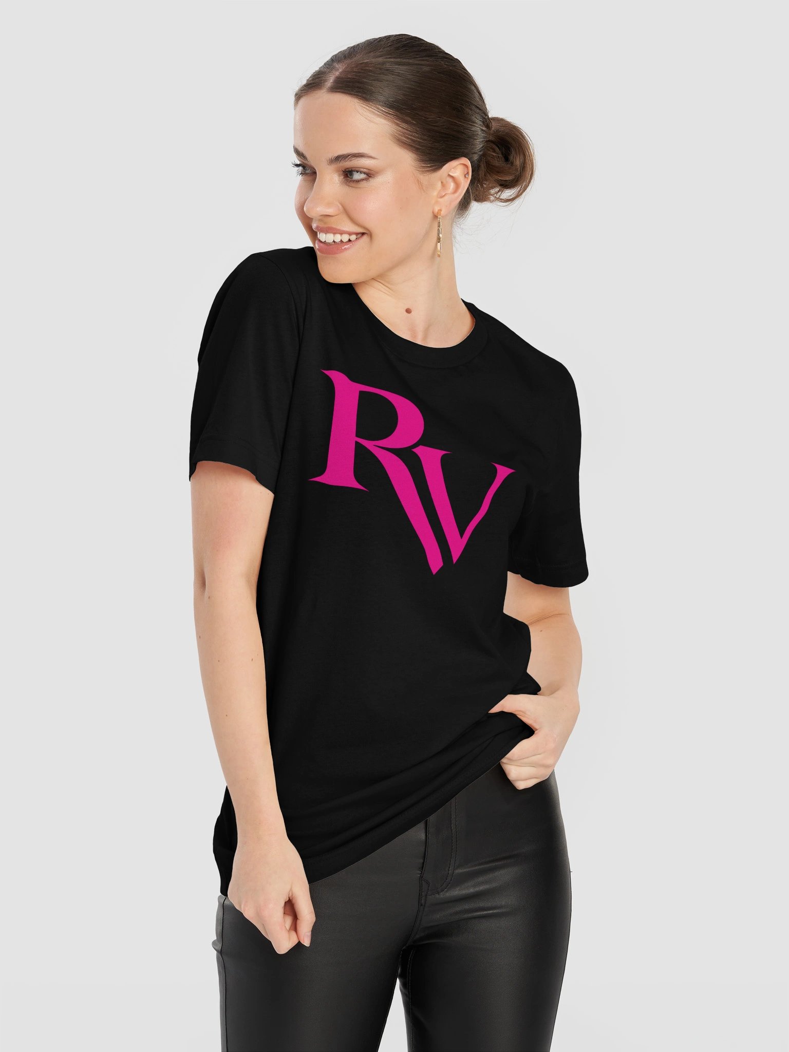 RV Signature Tee (Pink Logo) product image (52)