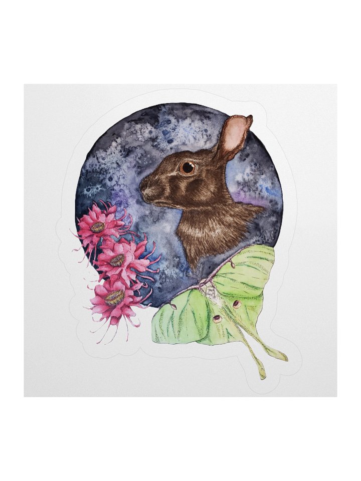 Full Moon: Vinyl Stickers product image (1)