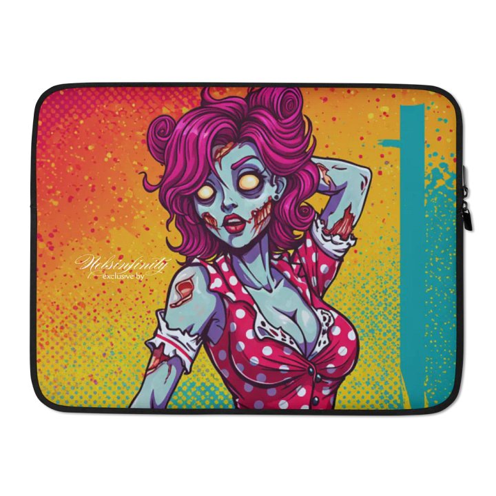 V2 Zombie Pinup Laptop Sleeve product image (2)