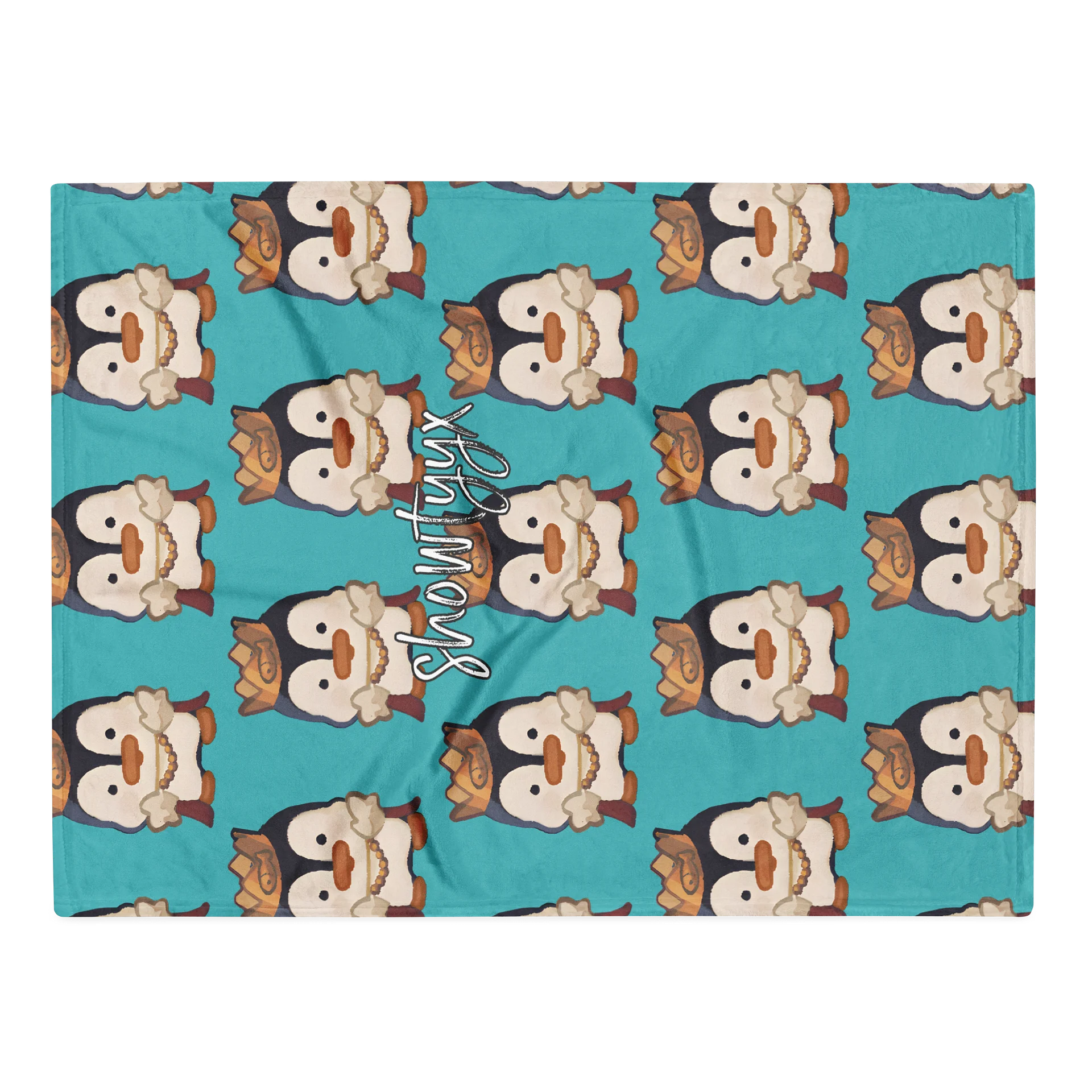 Teal Queen Throw Blanket product image (1)