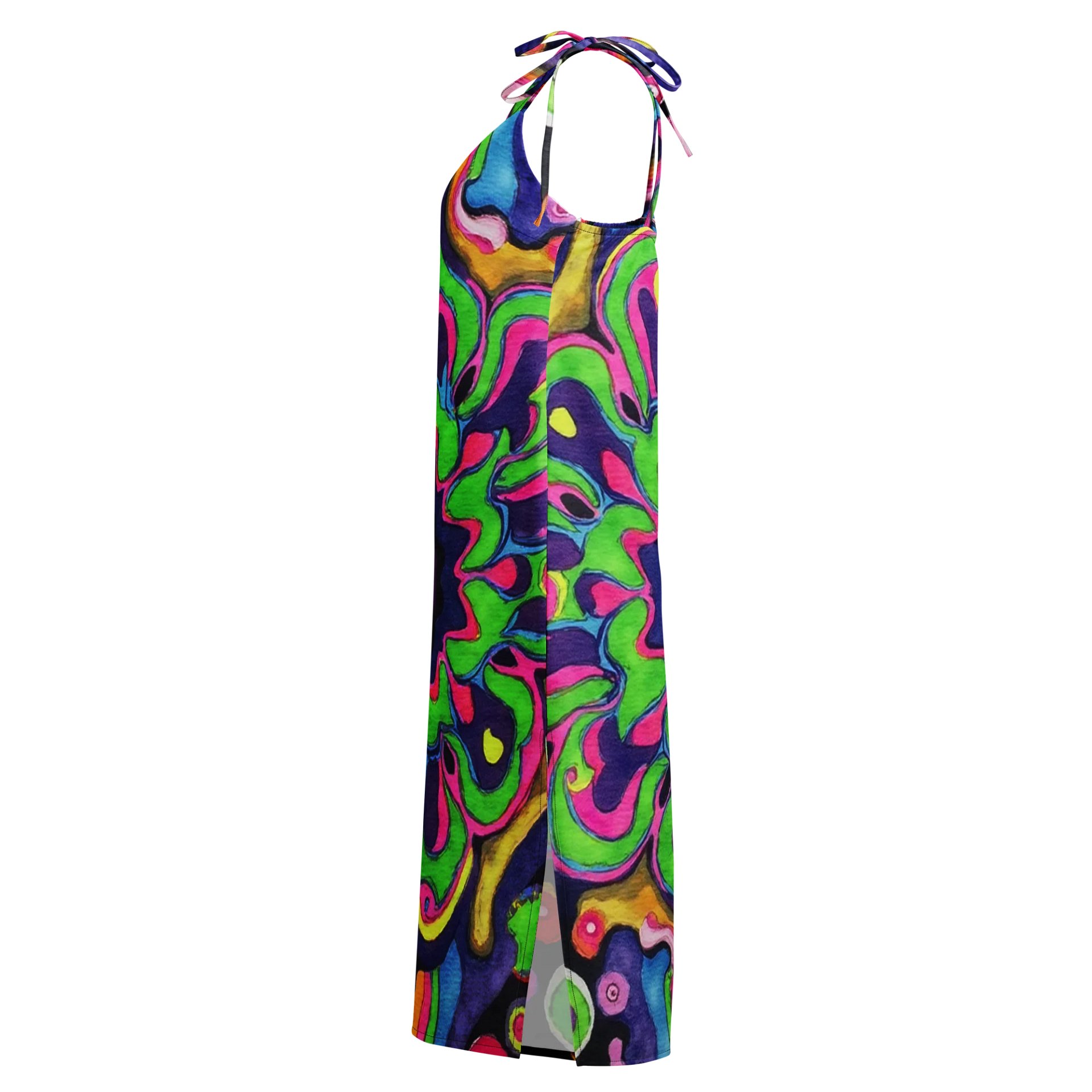 Barry Grady Psycedelic All-Over Slip Dress product image (3)