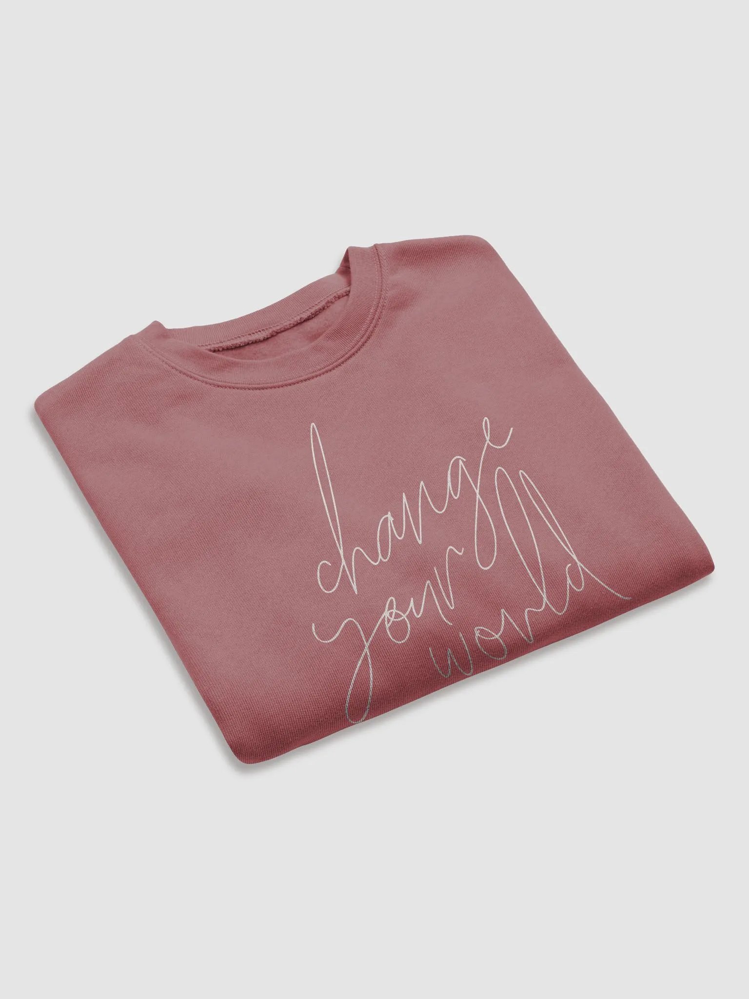 Change Your World - Women's Fleece Crop Sweatshirt product image (4)