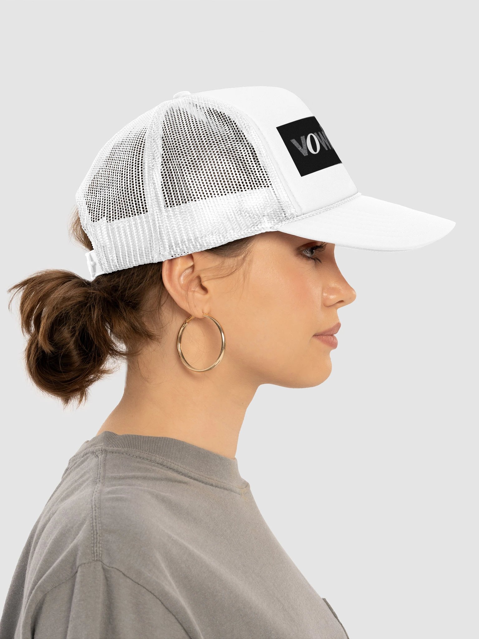 vowbaby Logo Trucker · Static product image (8)