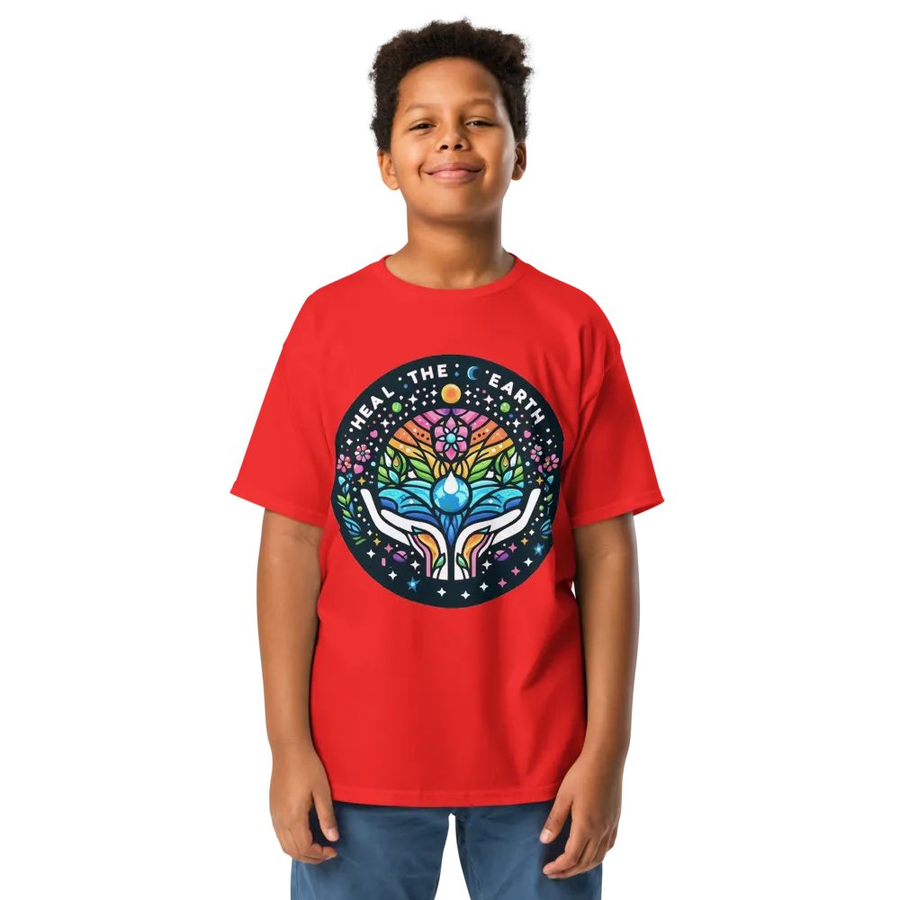 Heal the Earth Youth Tee product image (1)