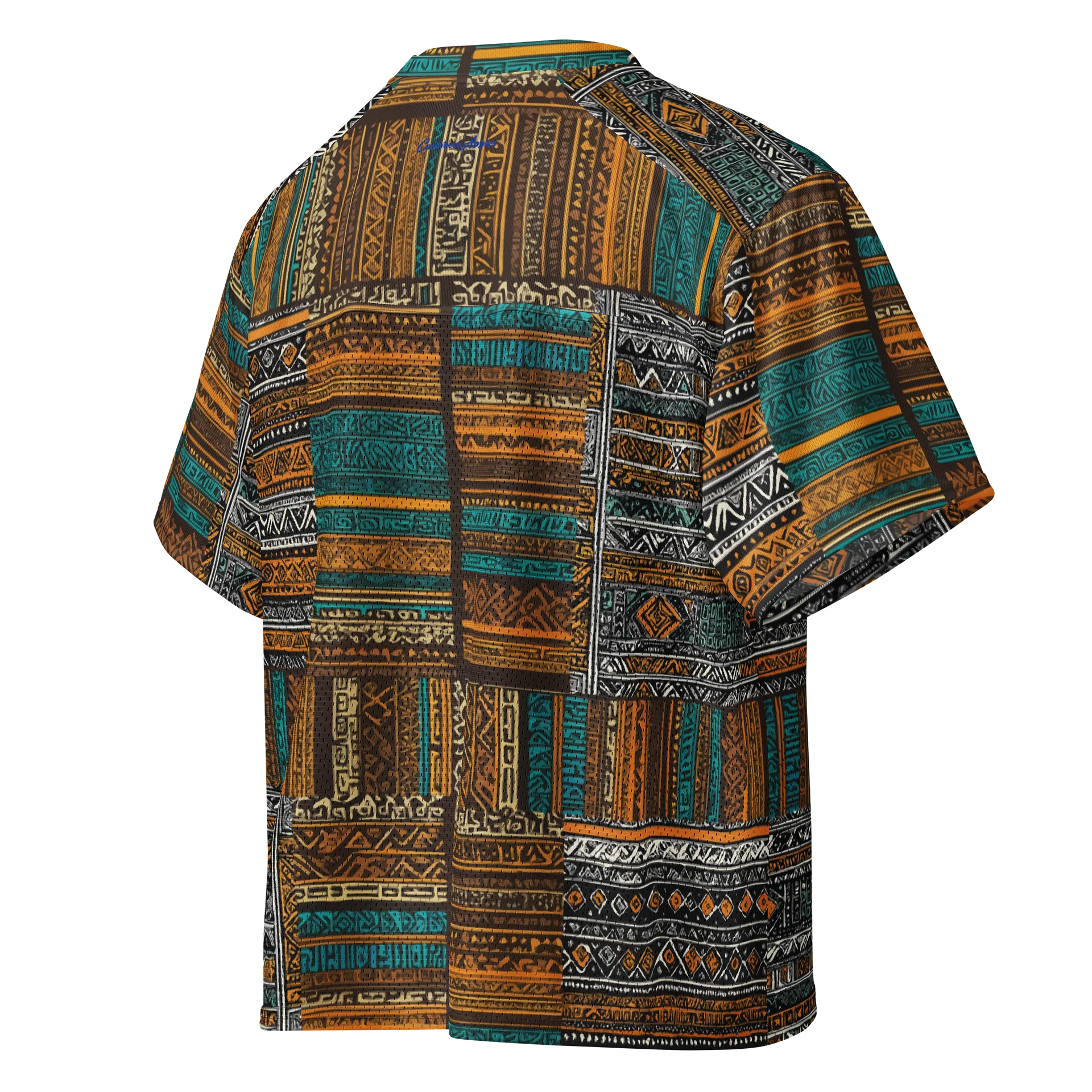 Tribal Ambassador Pattern - CaribbeanApples | Boxy Football Jersey product image (4)