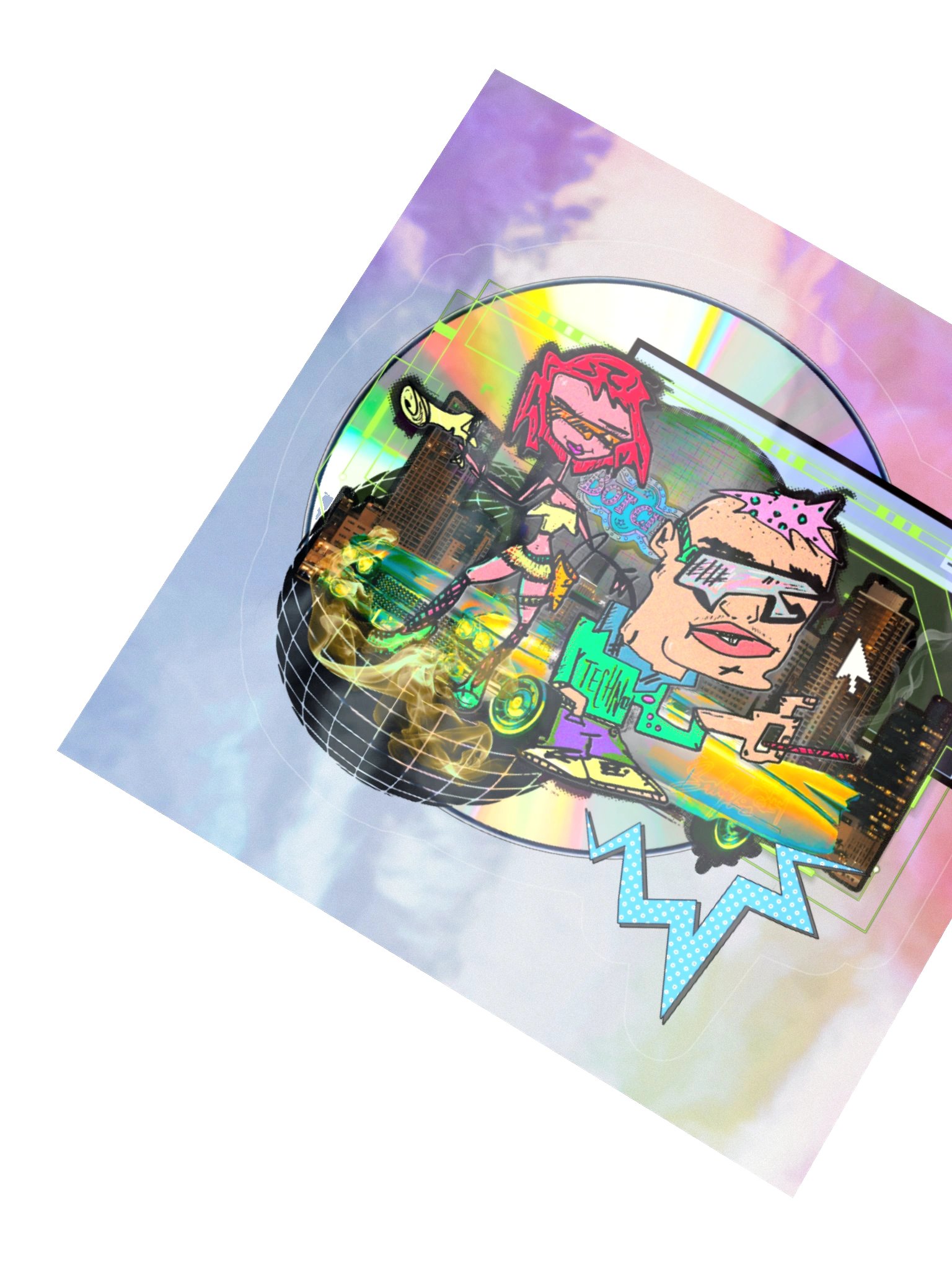 RIDE OR DIE Holo Sticker product image (5)