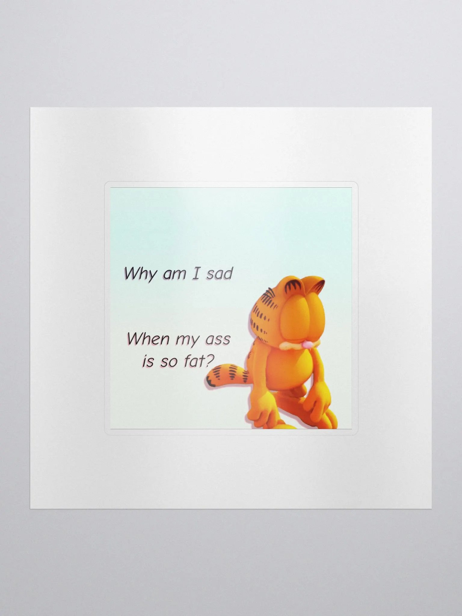 Fat Ass Sticker product image (1)