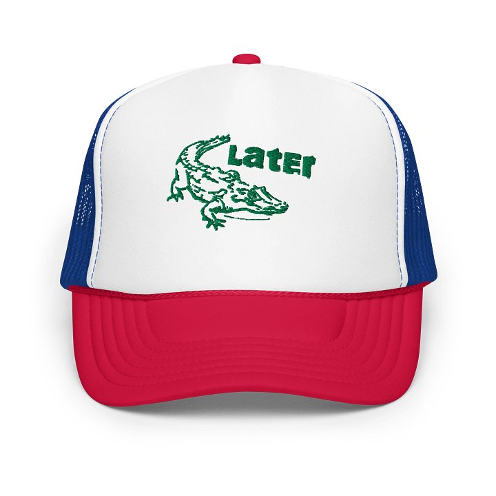 Later Gator Foam Trucker Hat product image (31)