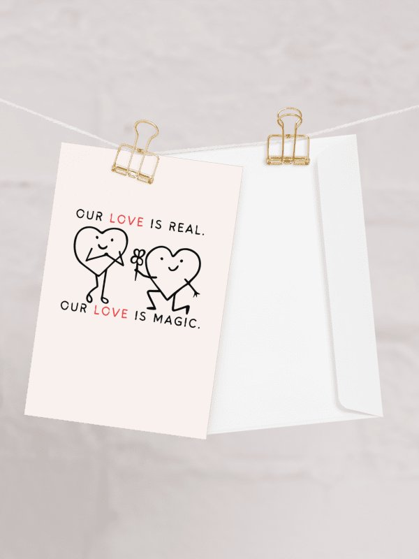Love looks perfect on us Card product image (1)