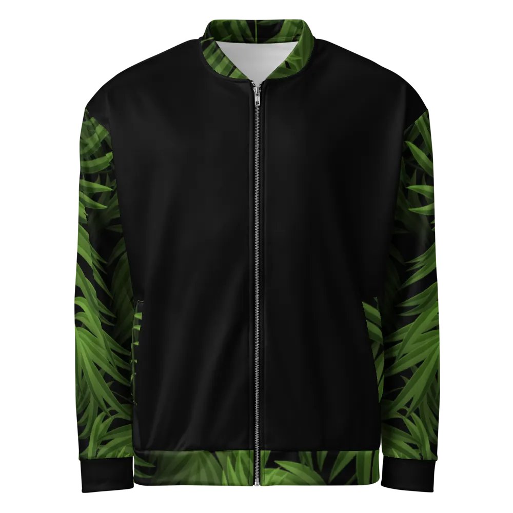 Tropical Palm Bomber Jacket product image (1)