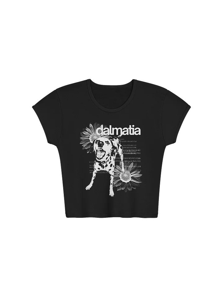 Dalmatia Dog Baby Tee (Black/Brown) product image (3)