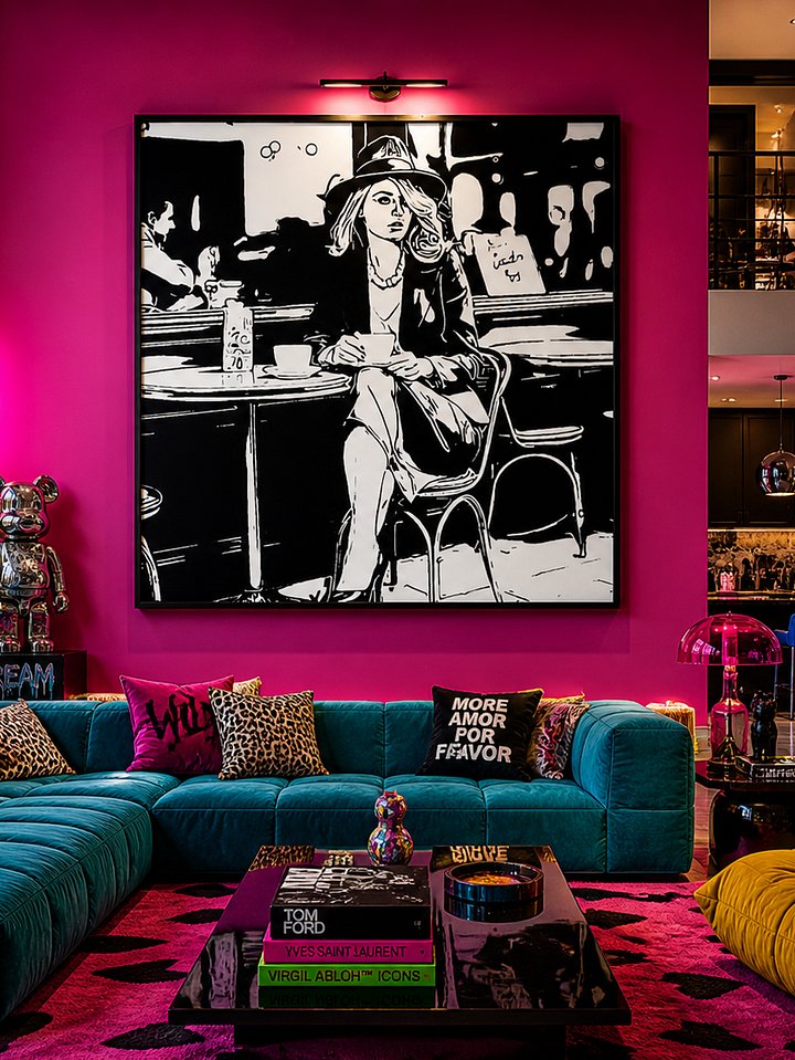 Parisian Elegance Wallart - Canvas wallart product image (2)