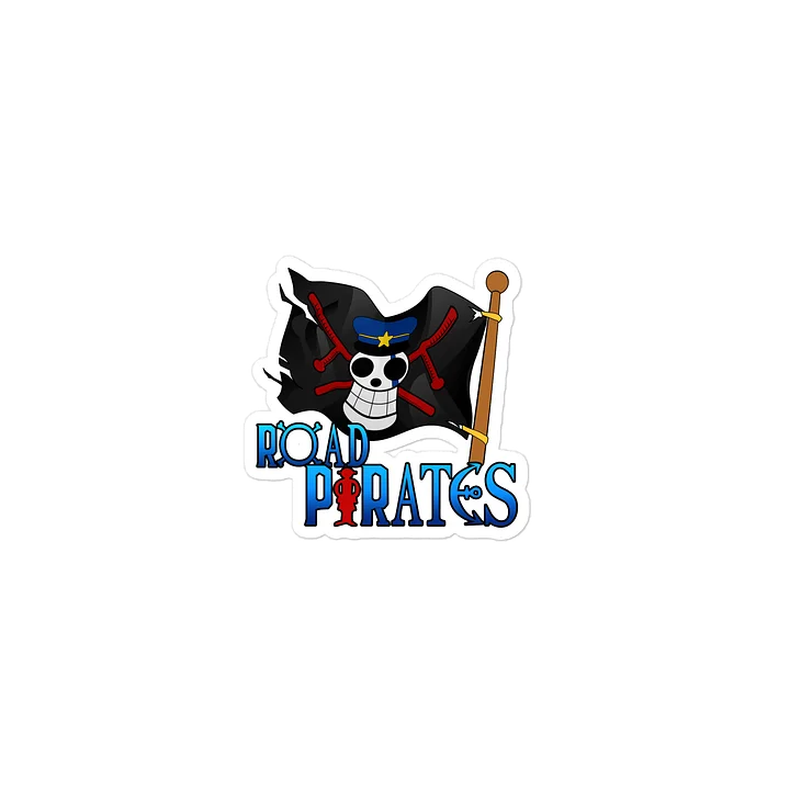 Road Pirates Skull Die-Cut Stickers product image (2)