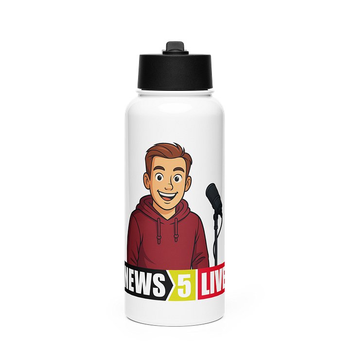 NEWS5LIVE Trinkflasche product image (1)