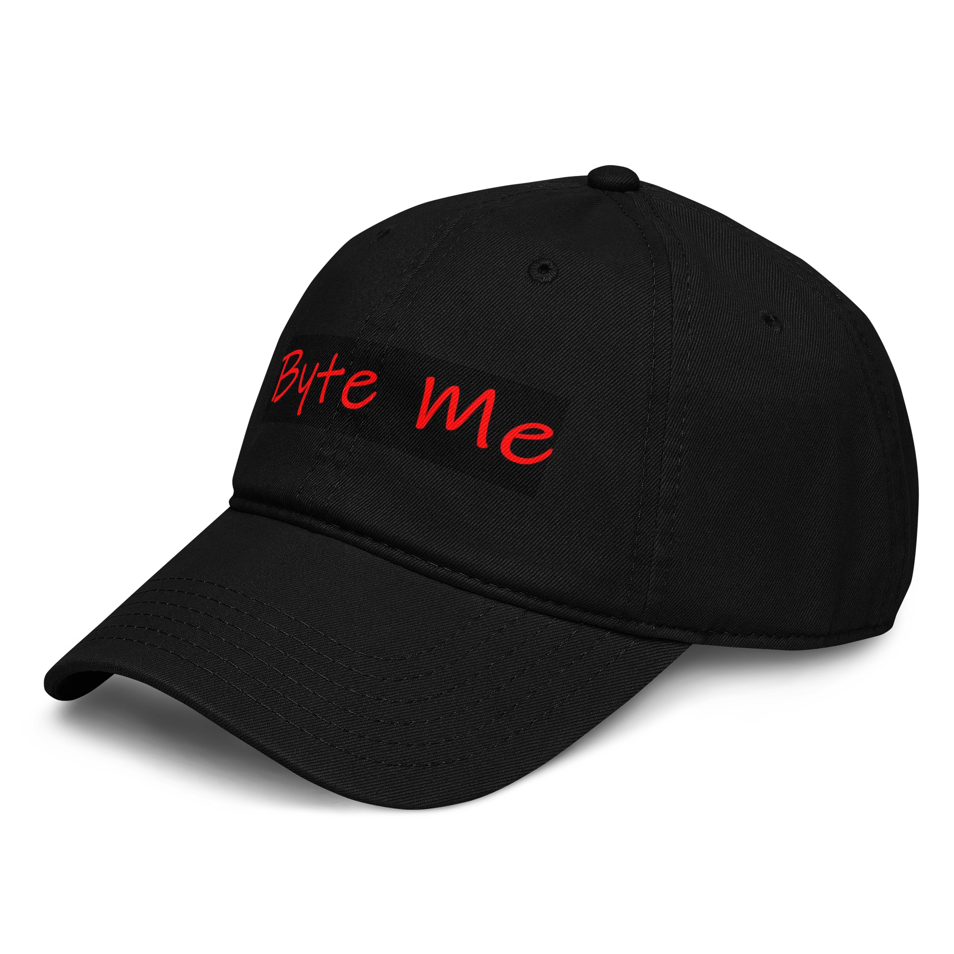 Byte Me Washed Baseball Cap product image (3)