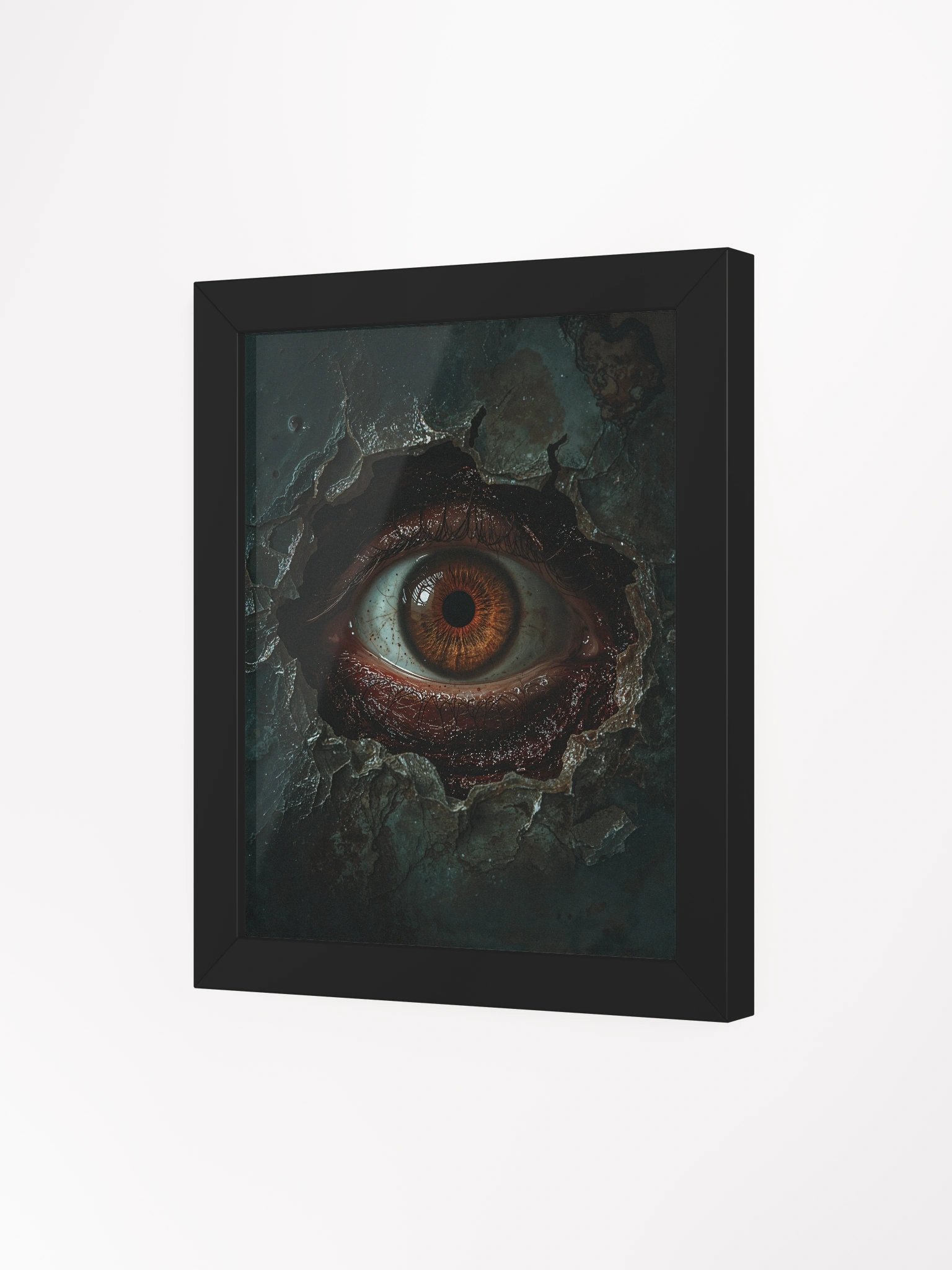 The Watcher Beneath Framed Print product image (26)