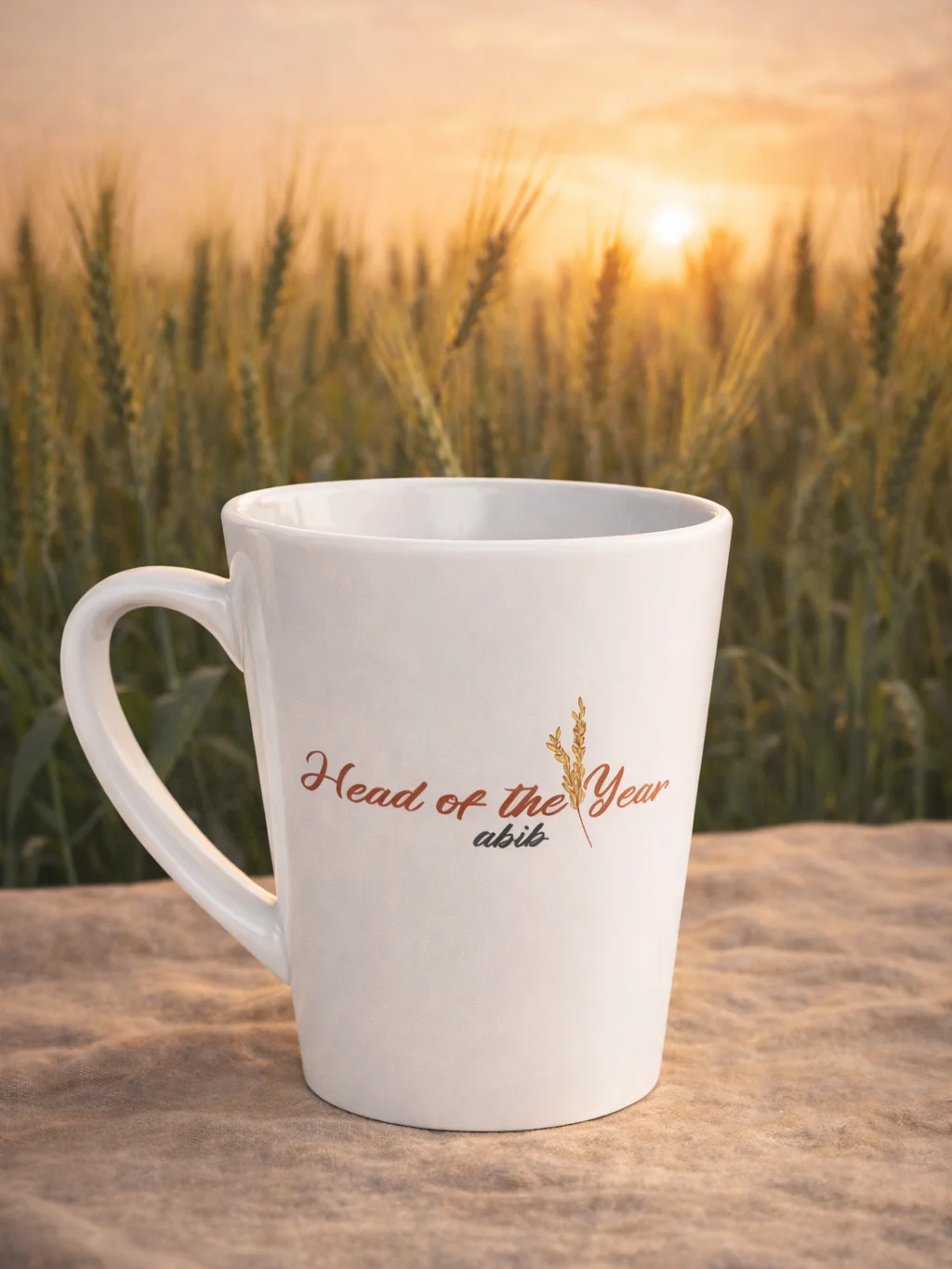 Head of the Year — Zadok Priestly Calendar Latte Mug product image (1)