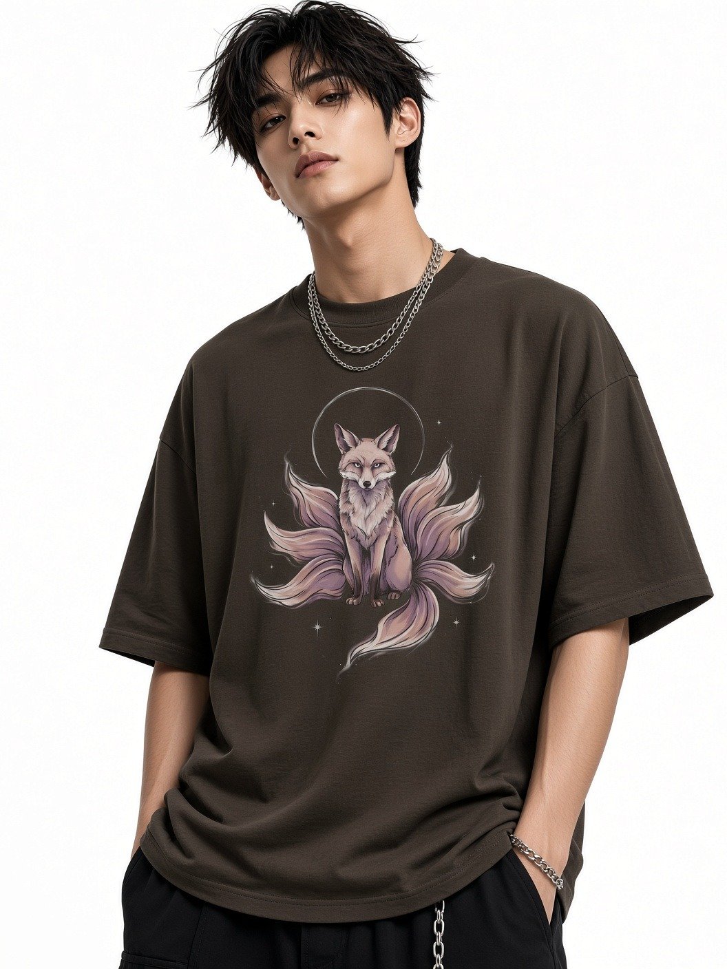 Nine-Tail Veil Heavyweight Box Tee product image (2)